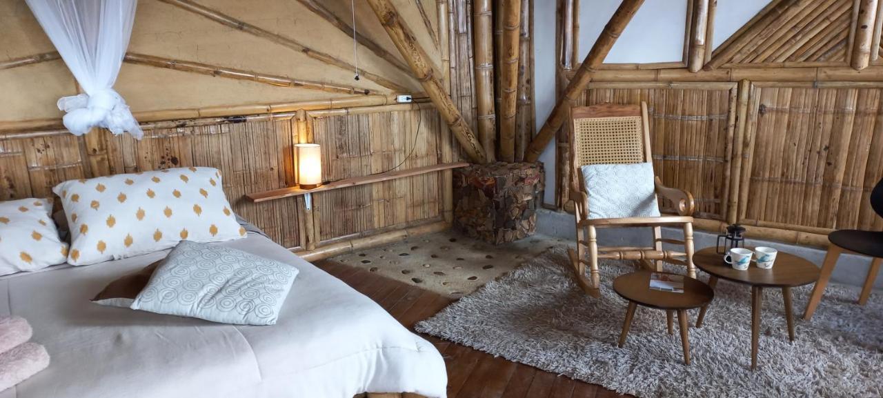 Ecohotel Soplo Del Tambo Cocorna Bagian luar foto