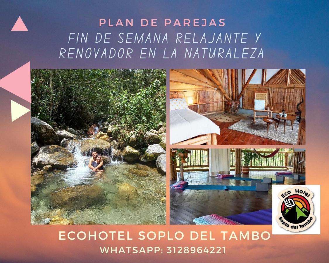 Ecohotel Soplo Del Tambo Cocorna Bagian luar foto