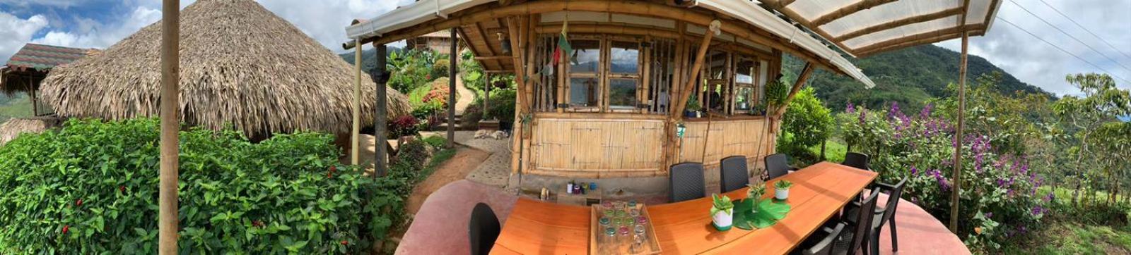Ecohotel Soplo Del Tambo Cocorna Bagian luar foto
